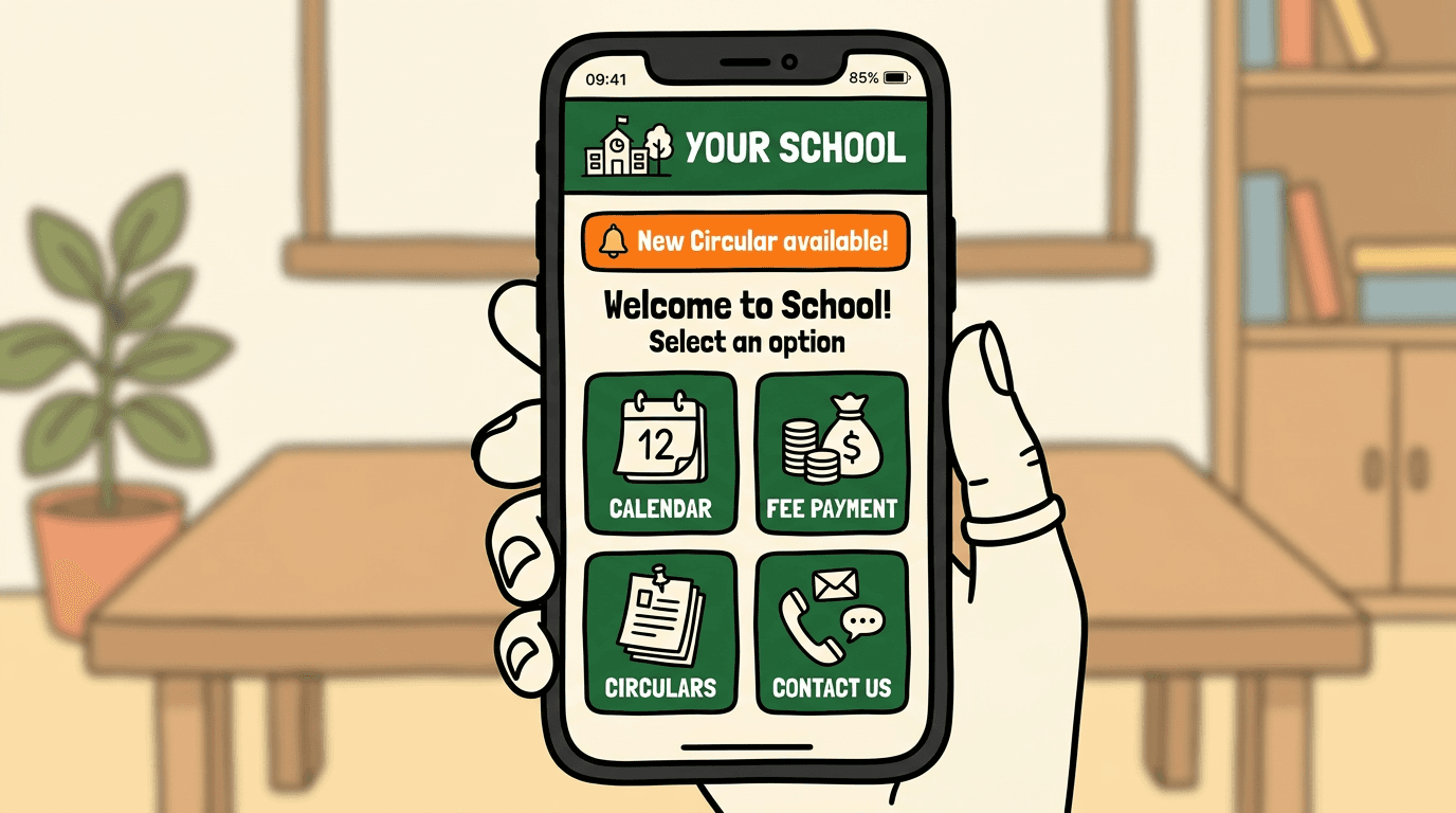 App mockup — FileNest